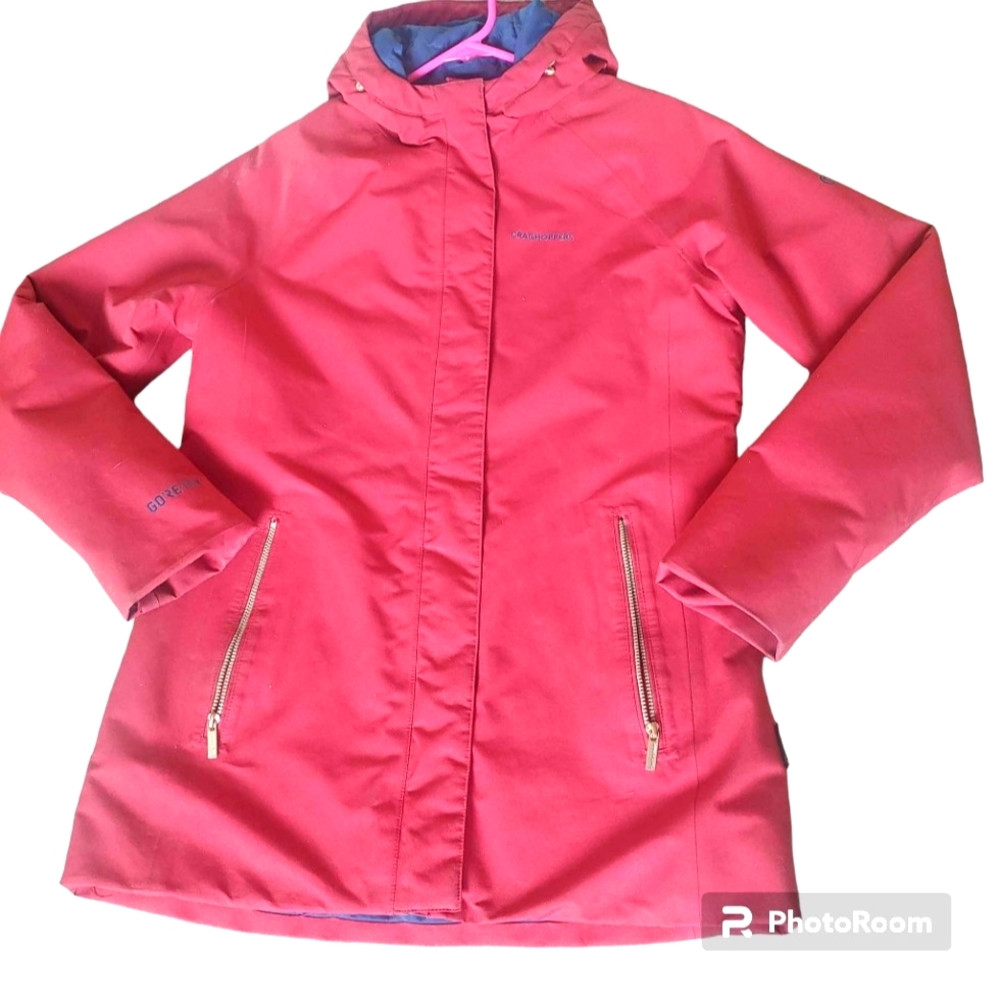 Craghoppers Jacket Size 4 Waterproof  Gore Tex Coat guaranteed dry XS
